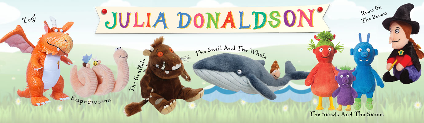 Julia Donaldson's Plush Characters